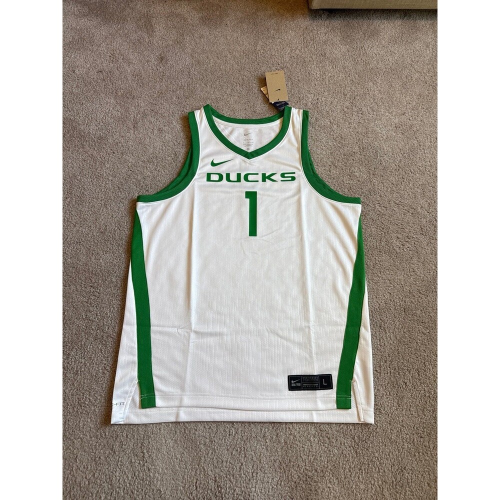 Oregon Ducks Nike NWT Men’s Basketball Jersey Size Large